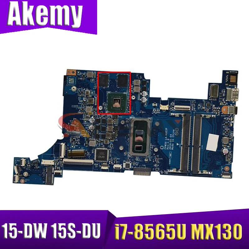 

FPW50 LA-H323P L51993-601 For HP 15-DW 15S-DU 15S-DR Laptop Motherboard L51993-001 With i7-8565U MX130 2GB GPU 100% Tested OK