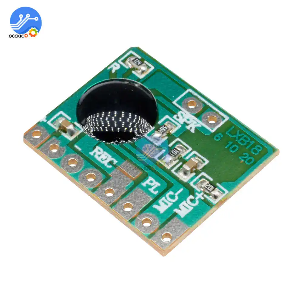 ISD1806 6S звукозаписываемая плата IC модуль диктофона 3 4 5 в мини звуковой