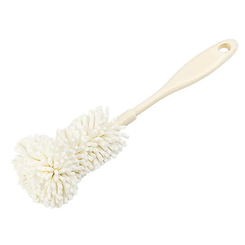 Чашка щетка горшок блюдо чаша плита очистки антипригарное масло с длинной ручкой