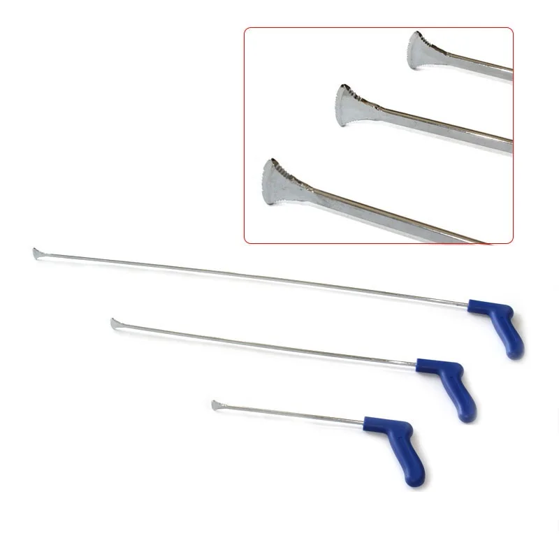 vender Conjunto De Hastes Para Reparo De Amassados, 3 Pçs, Ferramentas Para Mola, Aço, Fixação De Amassados