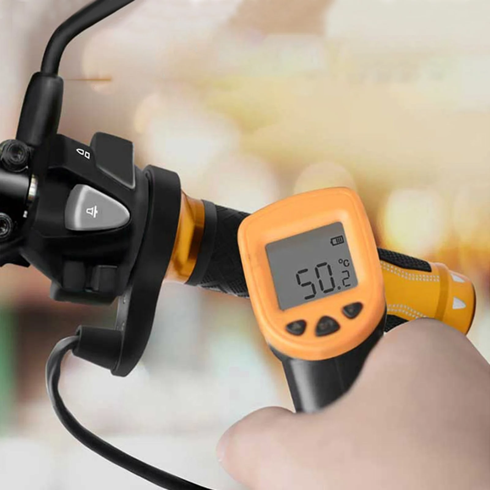 

1 Pair 12V Adjustable Wear-resistant Electric Warm Handle Bar Motorcycle Parts