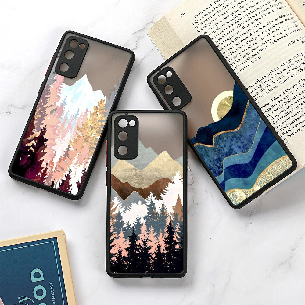 A52 A32 Case For Samsung A51 Case Landscape Protective Case Samsung A53 A13 A52S A71 A12 A72 A50 A70 A21S A31 A30 A20 A11 Cover