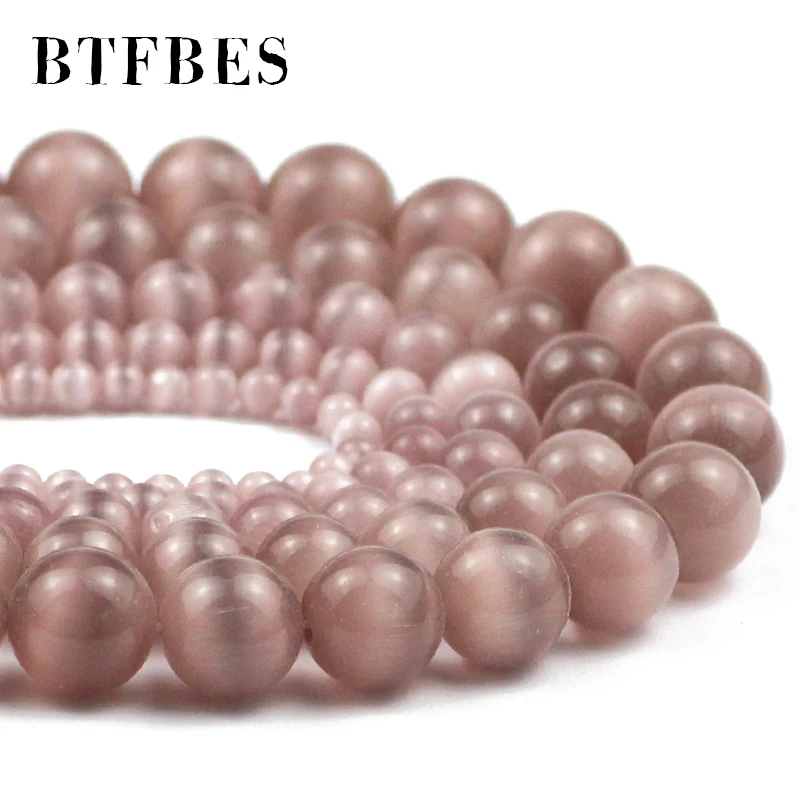 Круглый светильник Фиолетовый Подвеска с камнем “кошачий глаз” природный