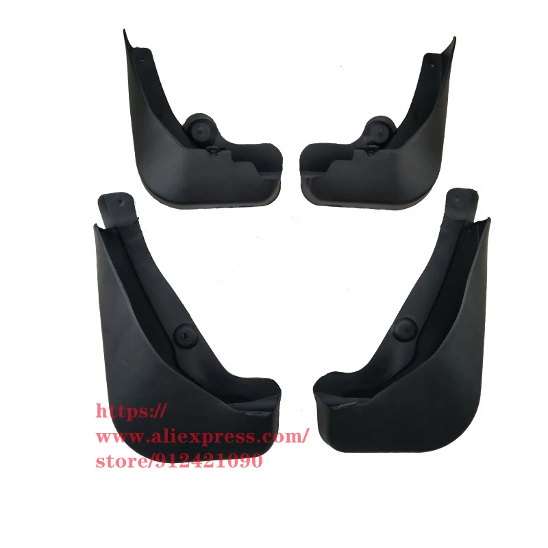 

Car Mudguard for PEUGEOT 4008 2017 2018 2019 decorative tire solf plastic fender 4pieces /set
