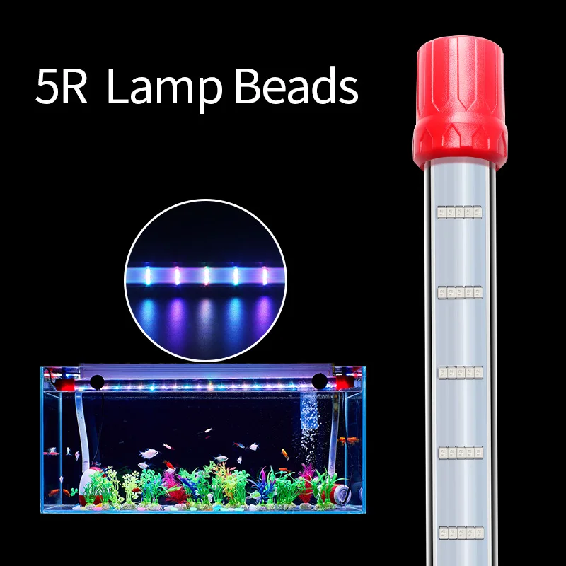 Аквариумная Светодиодная лампа светильник для аквариума светодиодная растений