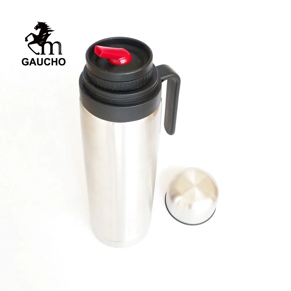 1 шт./лот Gaucho Yerba Mate термос из нержавеющей стали вакуумная колба для путешествий 1000