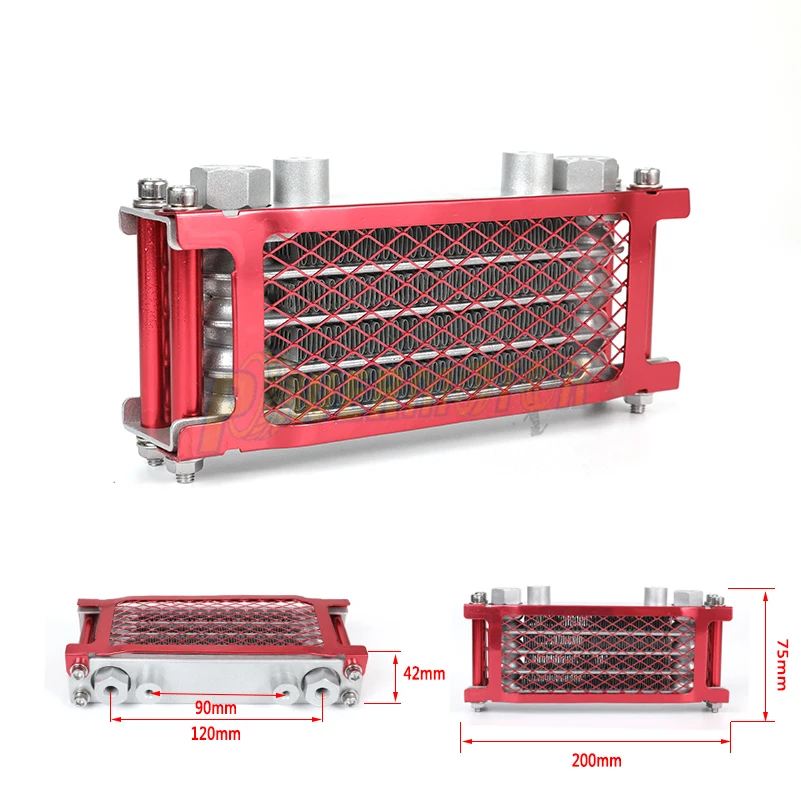 Масляный радиатор для мотоцикла велосипеда-внедорожника 110 куб. См 125 140 обезьяны