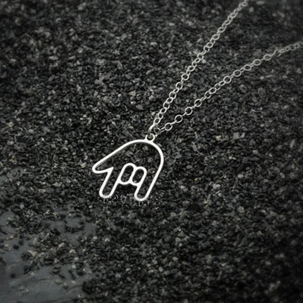 Сглаза рок-ролл рука жеста Фатима ожерелья Хамса карате тхэквондо борец Kongfu