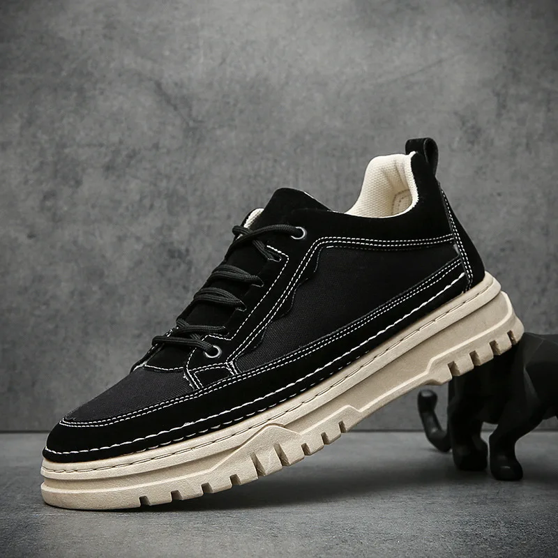 

Men's Spring And Autumn Casual Sports Shoes Breathable Lightweight Casual Shoes Non-Slip Vulcanized Shoes