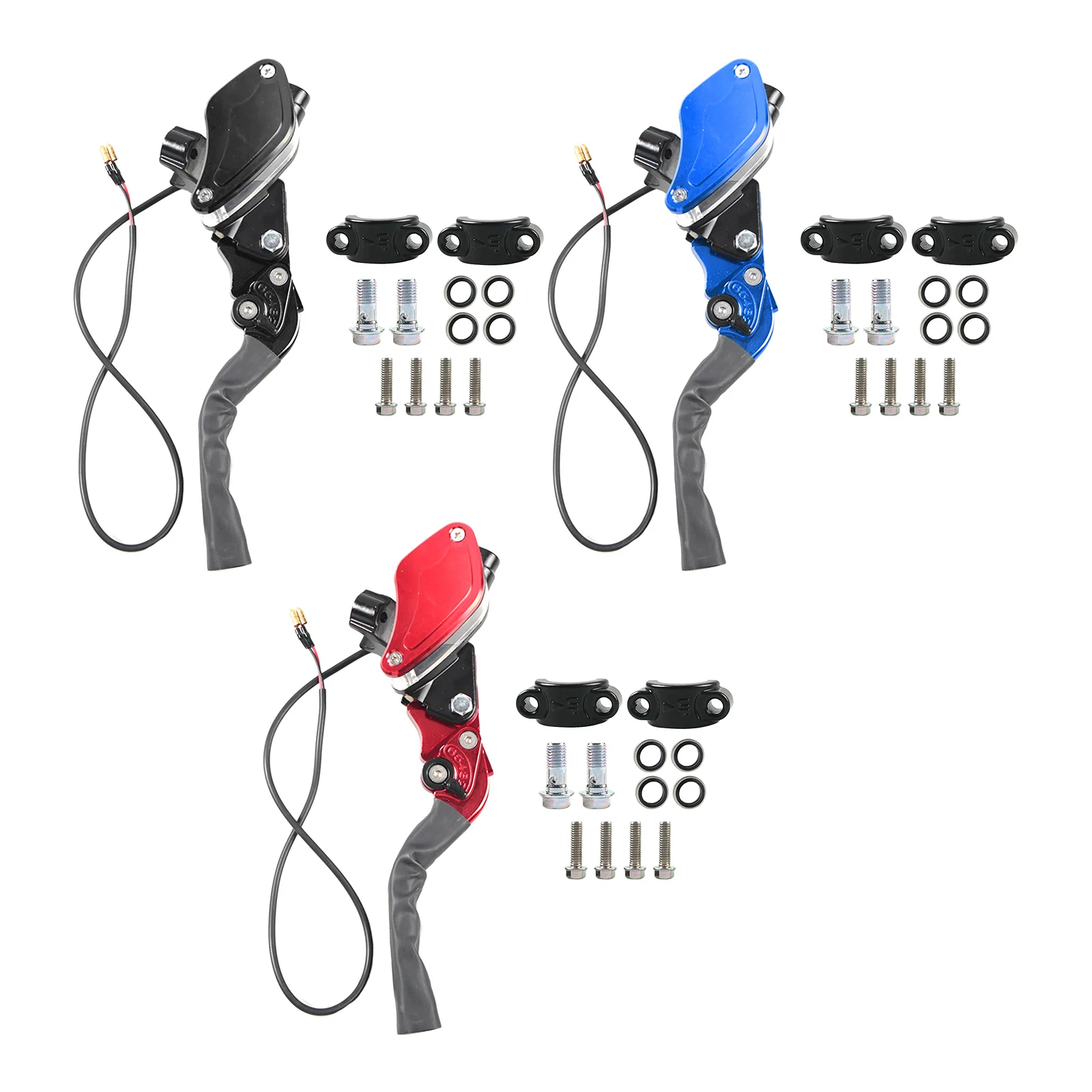 

7/8" Universal Handlebar Hydraulic Brake and Clutch Lever Set for 50cc-300cc