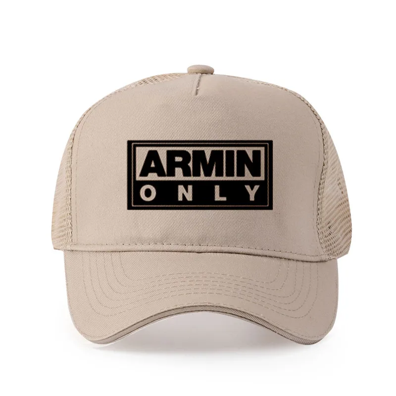 Высококачественная Мужская бейсболка из чистого хлопка с принтом Армин Ван