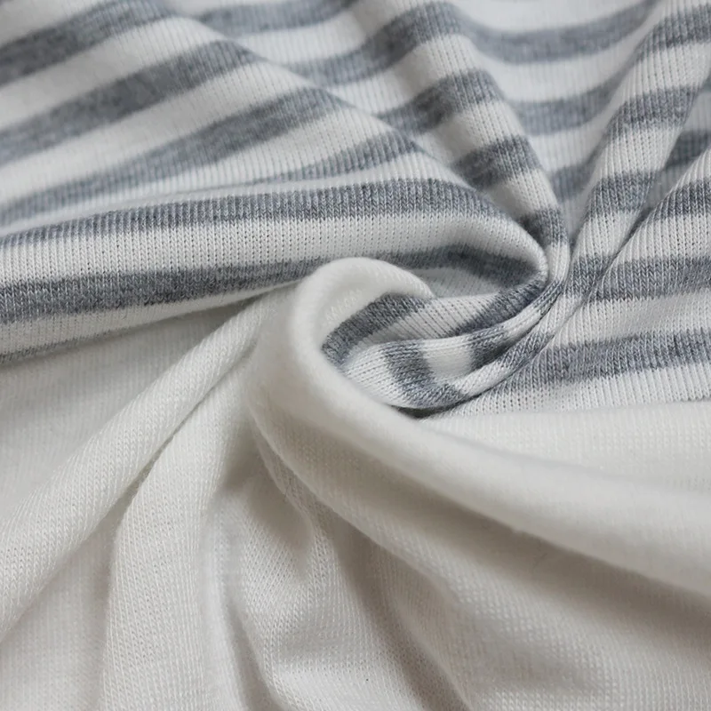 Женская футболка в полоску с круглым вырезом и коротким рукавом | одежда