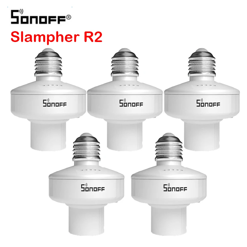 Интеллектуальный выключатель света SONOFF Slampher R2 ITEAD WiFi умный светильник держатель