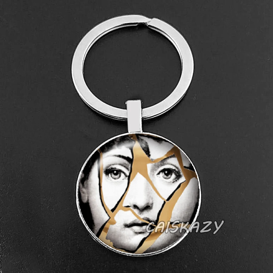 Новый Ретро брелок богиня Лина для лица модный мужской и женский кошелек сумка