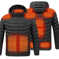 heated jackets autumn winter warm flexible thermal hooded 11 heating electric heated outdoor vest coat