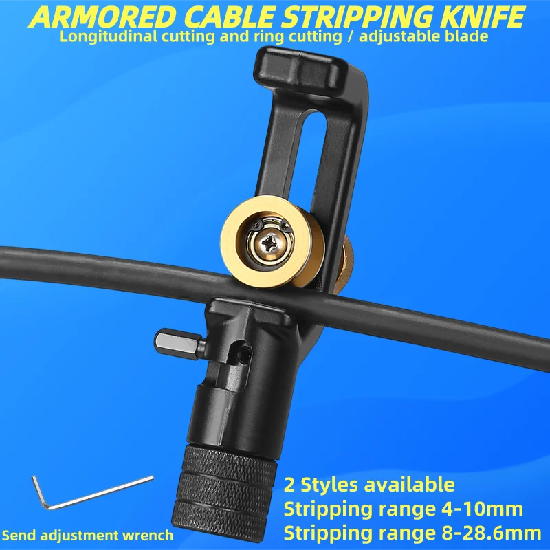 

Фотоармированный нож для зачистки кабеля 8-28,6 мм и 4-10 мм, волоконно-оптическая обшивка, режущий тонкий инструмент для зачистки кабеля