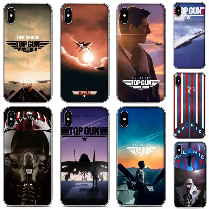 

Top Gun Maverick Tom Cruise Phone Case For Samsung S4 S5 S6 S7 Edge S8 S9 S10 Plus S20 Fe Note20 Ultra A71 A21S Cover Fundas