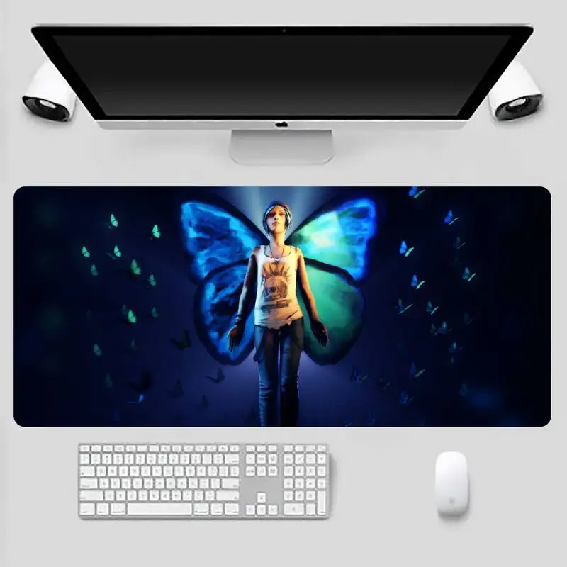 

life is strange game Natural Rubber Gaming mousepad Desk Mat Office Work Mouse Mat pad X XL Non-slip Laptop Cushion mouse pad