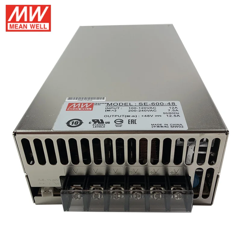 Импульсный источник питания Meanwell 600 Вт 48 В 110 В/220 перем. Тока в пост. 12 5a блок