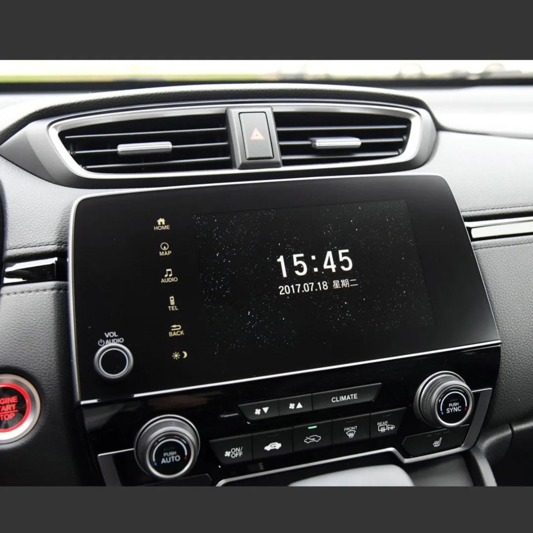 Автомобильный GPS дисплей закаленное стекло для защиты экрана Honda CR-V CRV 2017