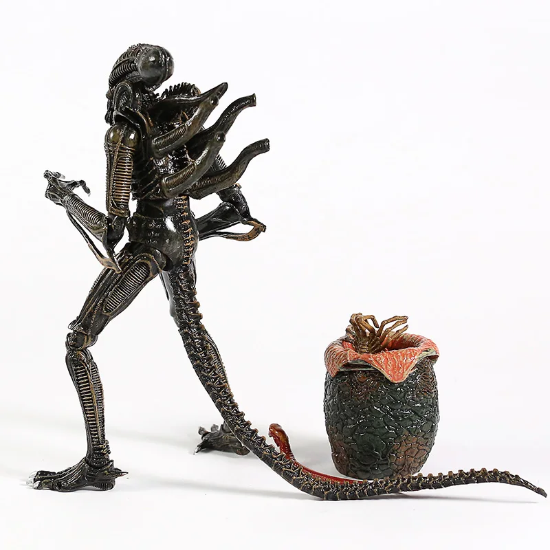 Инопланетянин NECA Серия коричневый/синий воин чужой Ultimate экшн-фигурка