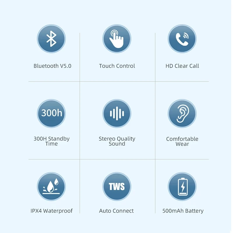 للبيع سماعات لاسلكية متوافقة مع ايفون