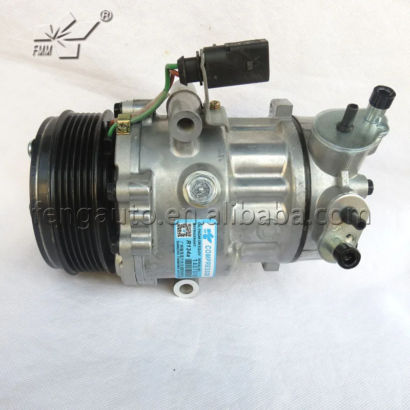 Автомобильный Компрессор кондиционера SD7V16 6R0820803A/6RD820803 для нового
