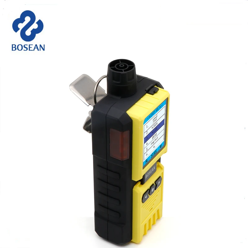 

Multi gas mining detector with built in pump for H2S, CO, O2 and EX