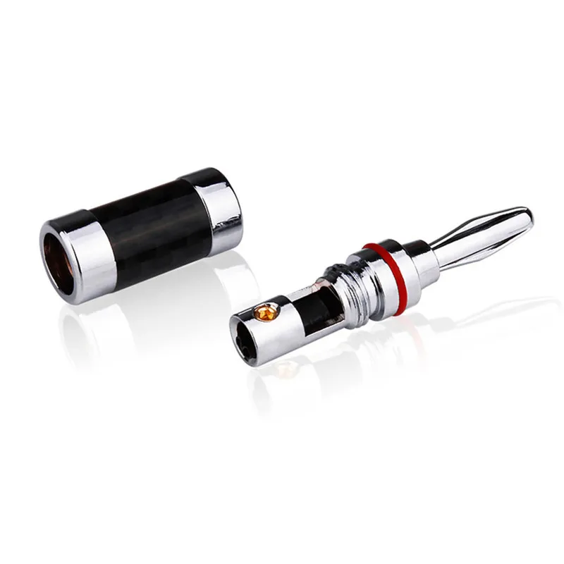 2 шт. медный переходник с родиевым покрытием из углеродного волокна | Электроника