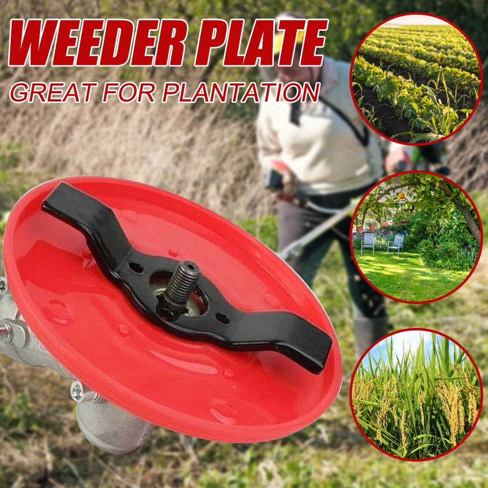 

Universal Grass Trimmer Head Lawn Mower Garden Tool Parts Grass Weed Cutting Rusting Dust Removal Plate For Lawn Mover