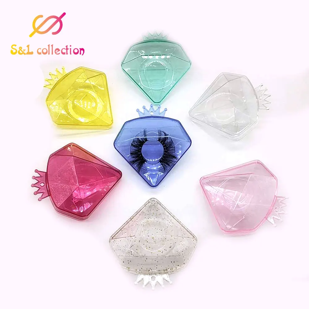 Новинка оптовая продажа коробка для упаковки накладных ресниц с индивидуальным