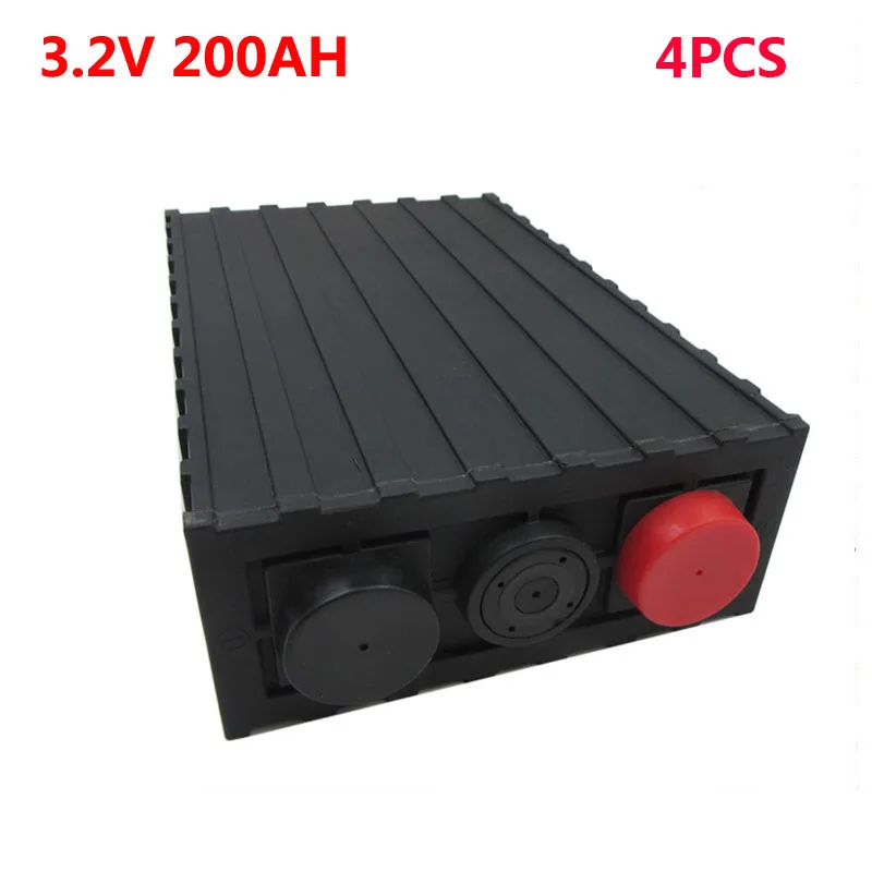 4 шт. оптовая продажа 3 2 V 200AH Lifepo4 батарея для 12V 24V 36V 48V аккумулятор электрический