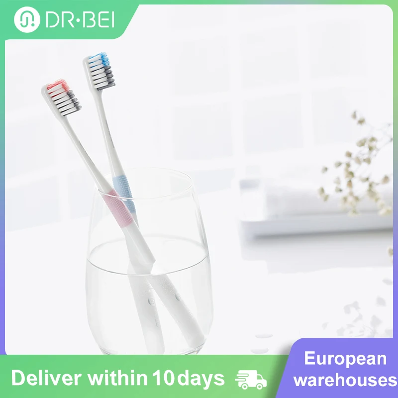 Зубная щетка для ухода за полостью рта DR.BEI Bass Method Мягкая зубная чистки зубов B 4 шт.