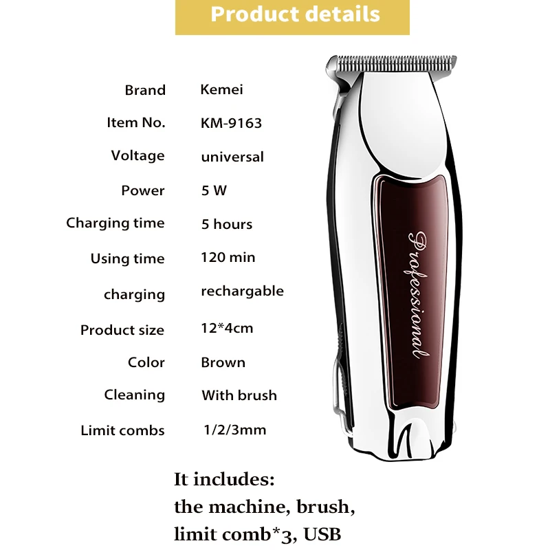 

Hair clipper hair cutter machine haircut barber razor Powerful professional hair trimmer electric beard trimmer for men