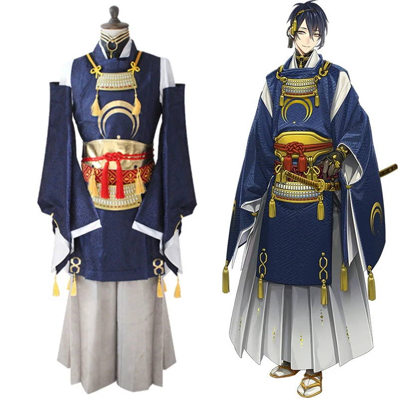 

Game Touken Ranbu Online Cosplay Costumes Mikazuki Munechika Cosplay Costume Uniforms Halloween Party Anime Cosplay Costume