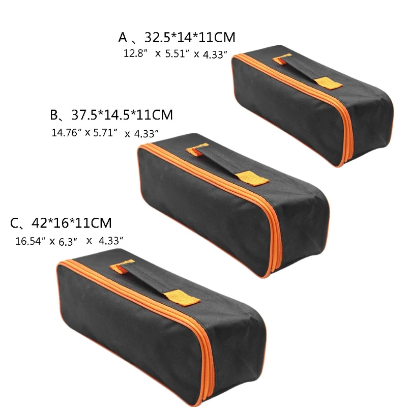 

Портативная сумка для хранения в багажник, прочная 600D ткань Оксфорд, черные сумки для инструментов для мужчин 600D ткань Оксфорд для дома, гар...