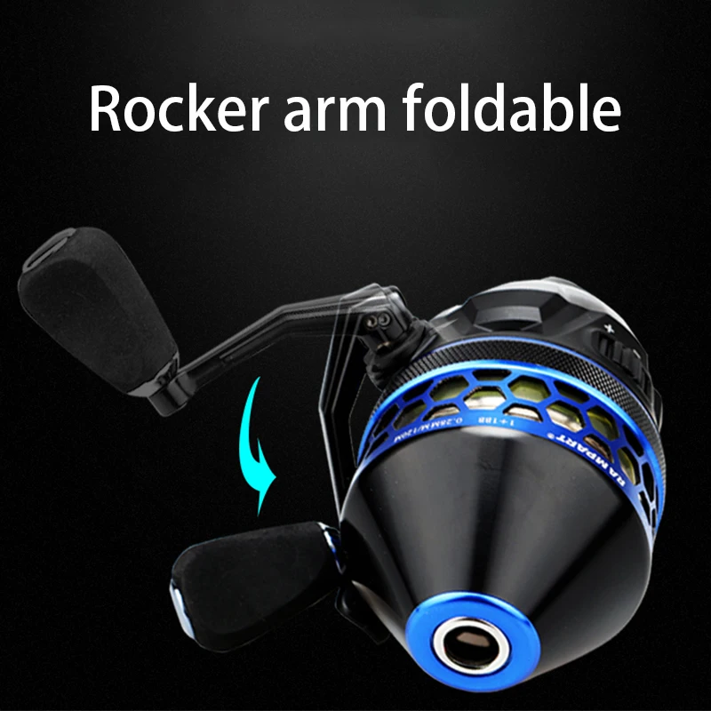 4 0: 1 высокоскоростная Рыболовная катушка с левой/правой ручкой металлическая для