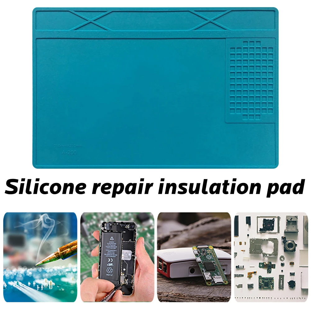 Термостойкая паяльная станция силиконовый теплоизоляционный коврик ремонтные