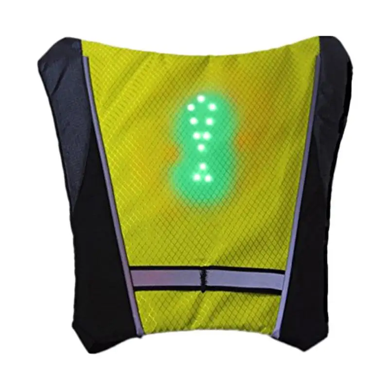 Велосипедный жилет светодиодный беспроводной безопасный сигнальный светильник