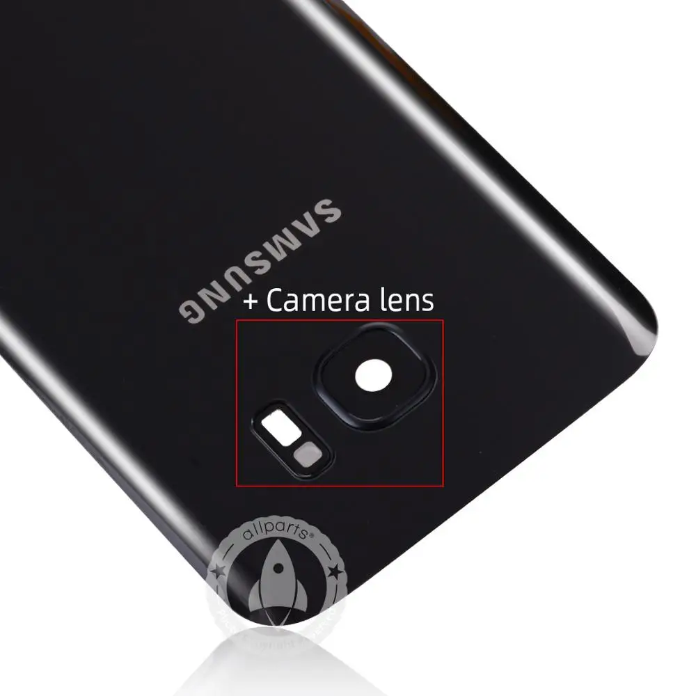 Батарея задняя крышка для samsung Galaxy S7 край G930F сзади Корпус Батарея двери случае Запчасти для авто