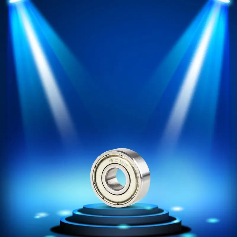 

Free Shipping 8x22x7 mm 10pcs 608ZZ Bearing ABEC-5 Miniature 608 ZZ Ball Bearings 608Z Bearing