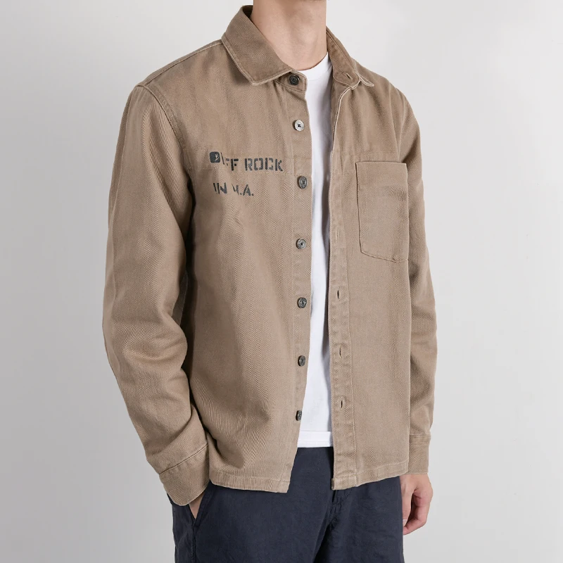 

Suehaiwe's style Italy brand jacket men autumn fashion 100% cotton jackets for men casual comfortable shirt mens camisa casaco