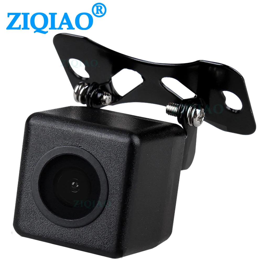 ZIQIAO Автомобильная камера заднего вида автомобильная с широким углом HD цветное