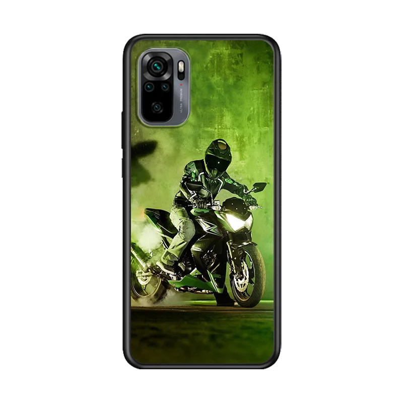 Ретро мотоцикл для Xiaomi Redmi Note 10S 10 9T 9S 9 8T 8 7S 7 6 5A 5 Pro Max чехол телефона | Мобильные