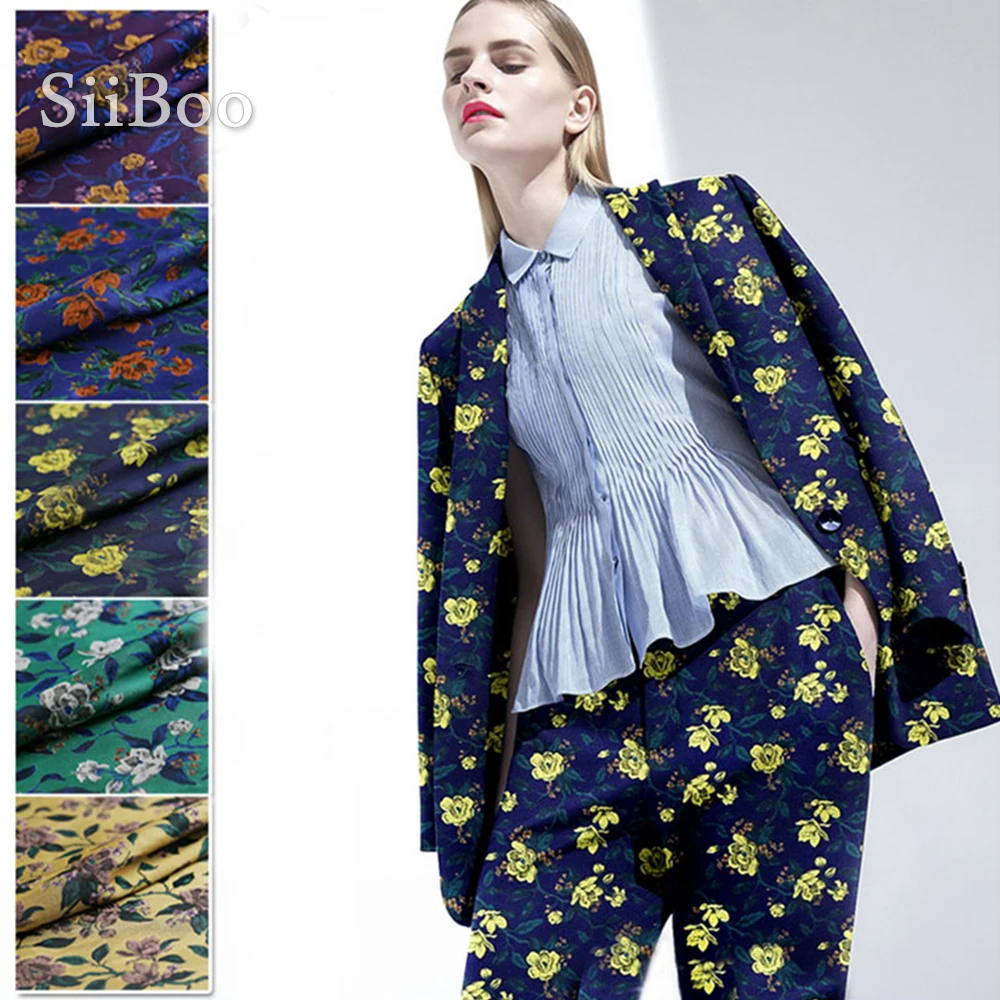 Французский пасторальный стиль желтый синий зеленый фиолетовый 3D Цветочный