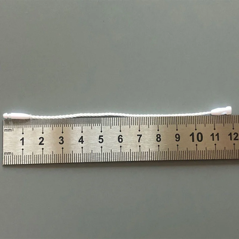 Цвет: белый черный 100 шт большой пуля одежда хлопок тег веревочные шнуры висит