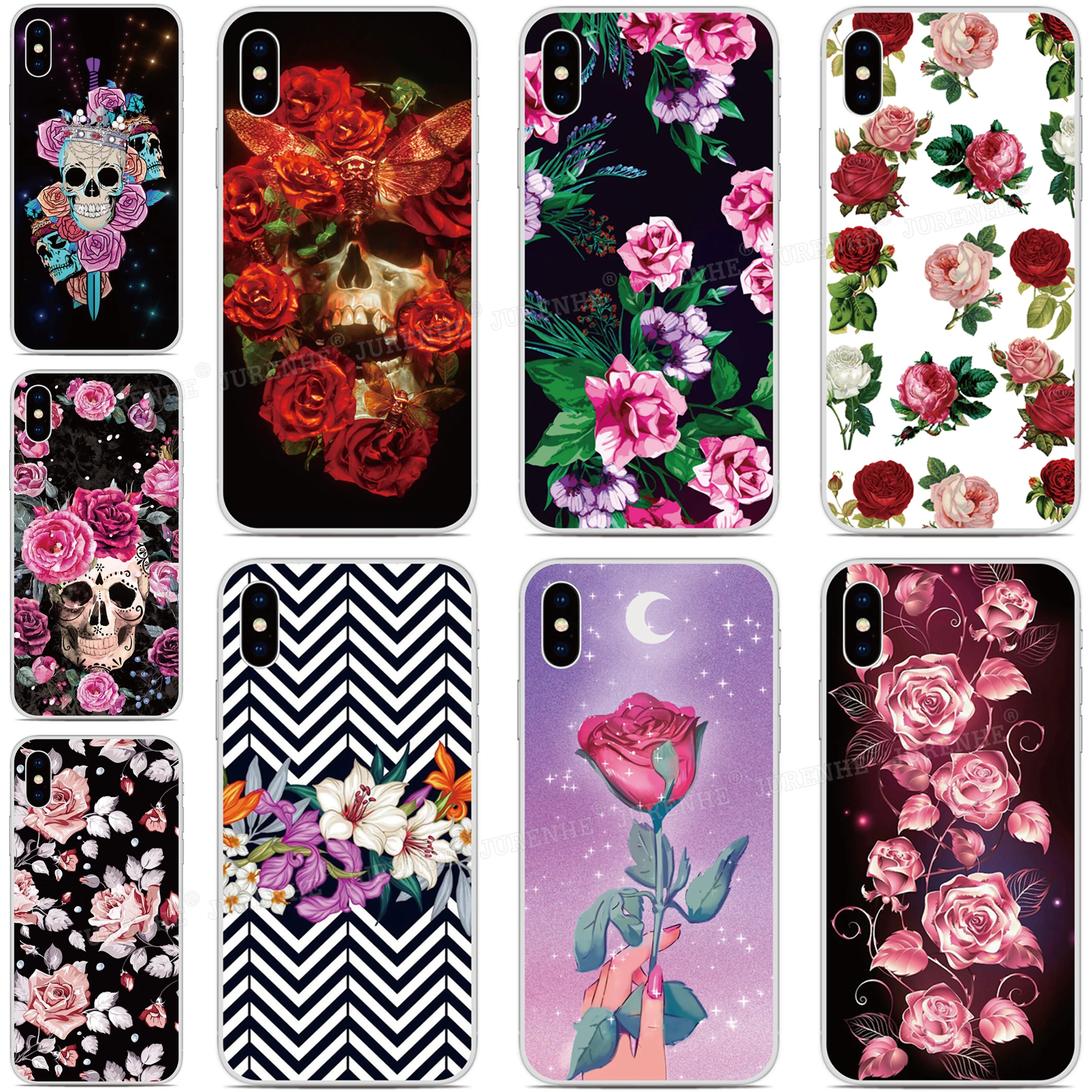 

Soft TPU Beautiful Flower Phone Case For Alcatel 1L 1S 3L 2021 1 3C 1C 1X 1V 3V 3X 2019 1A 1B 1SE 2020 Silicone Back Cover