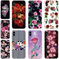 soft tpu beautiful flower phone case for alcatel 1l 1s 3l 2021 1 3c 1c 1x 1v 3v 3x 2019 1a 1b 1se 2020 silicone back cover