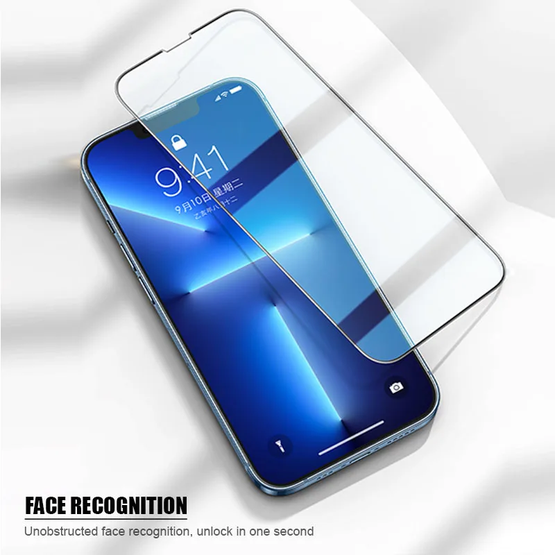 Vidrio Protector para iPhone 13 Pro Max, Protector de pantalla para iPhone 13 Pro 13 Pro Max, Mini vidrio, 3 uds.-5