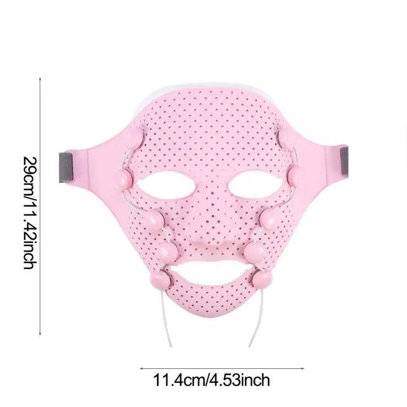 Electric Vibration Face Mask Massager Home Use Anti-wrinkle Magnet Massage Facial SPA Acne Wrinkle Removal Therapy Beauty Care | Красота и